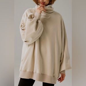 Nap Boxy Turtleneck Sweatshirt